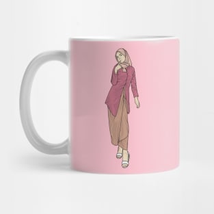 Kebaya Hijab Girl Mug